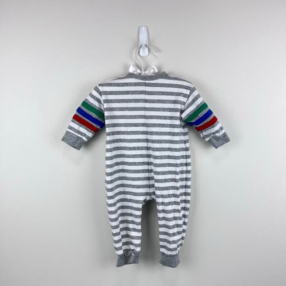 Florence Eiseman Stripe Knit Robot Longall 9 Months - Picture 8 of 8